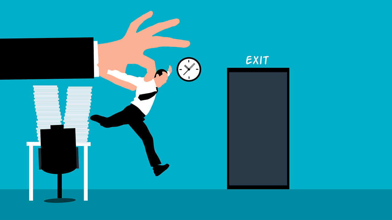 asking staff to leave office